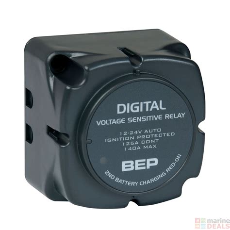 buy bep marine digital voltage sensitive relay   marine dealscomau