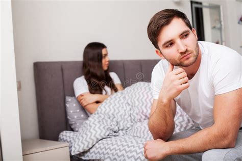 Unhappy Married Couple And Sexual Problems Concept Stock Image Image