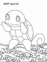 Squirtle Coloriage Pages Carapuce Coloringhome Jelly Electhor Colorier Coloriages sketch template