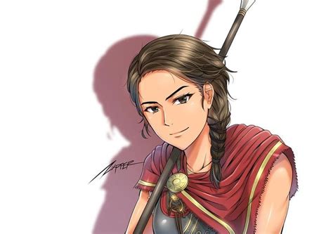 [speed Drawing] Kassandra By Zxpfer On Deviantart Assassins Creed