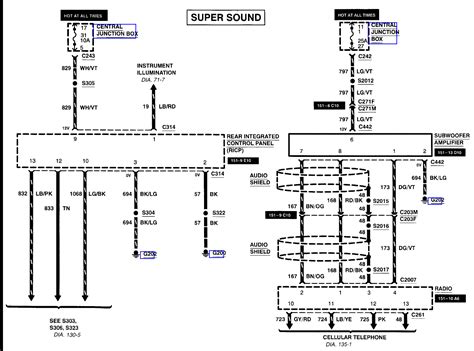 ford factory amp wiring diagram qa  subwoofers amplifiers