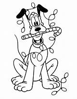 Pluto Disneyclips Cane Bastoncini Zucchero Natalizi sketch template