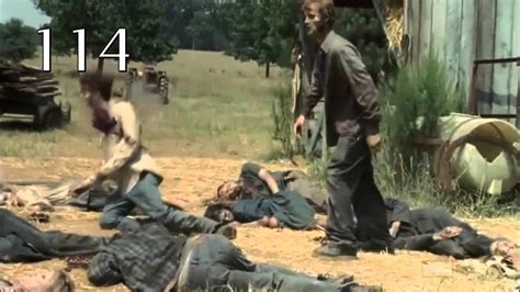 The Walking Dead Zombie Kill Count Season 1 2 3
