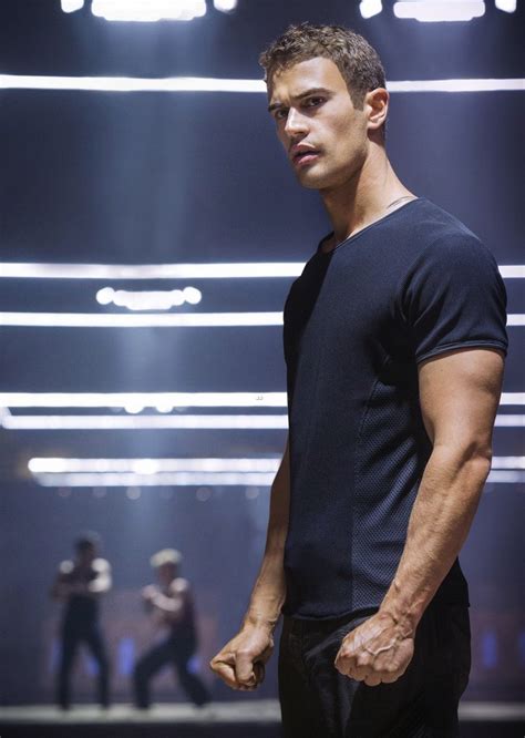 theo james in divergent first look photo