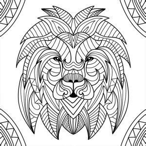 lions coloring pages  adults lion mandala mandala drawing lion