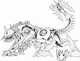 Transformers Coloring Pages Megatron Getdrawings sketch template