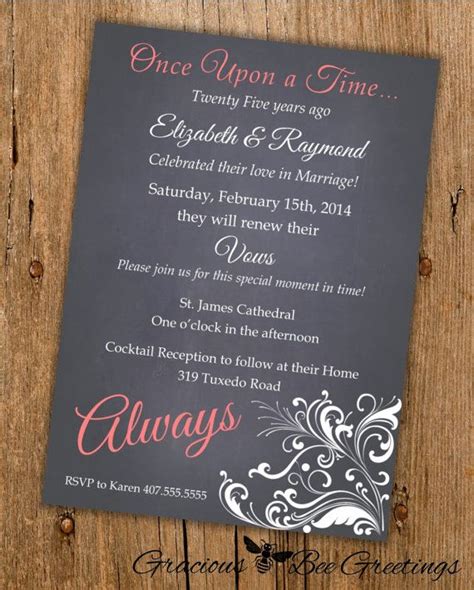 vow renewal invitations ideas  pinterest wedding vow
