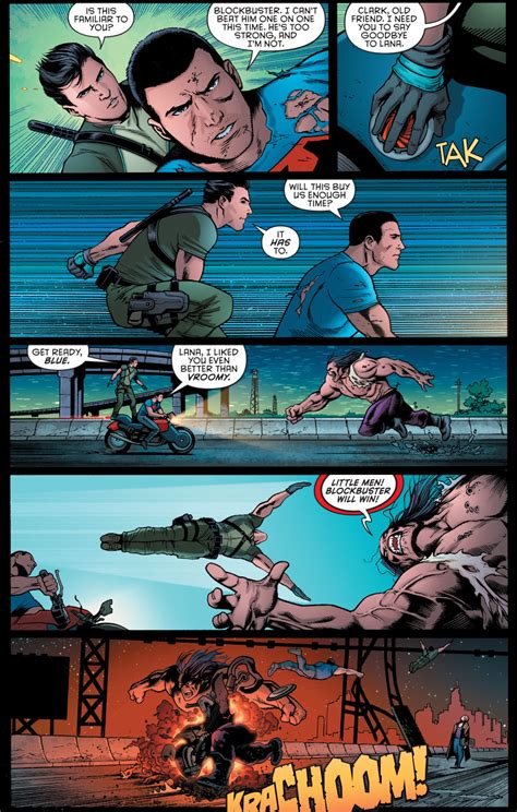 Superman And Dick Grayson Vs Blockbuster Comicnewbies