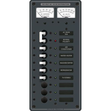 blue sea  ac main  positions toggle circuit breaker panel white switches amazonin