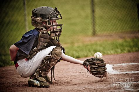 baseball catcher photograph  jt photodesign