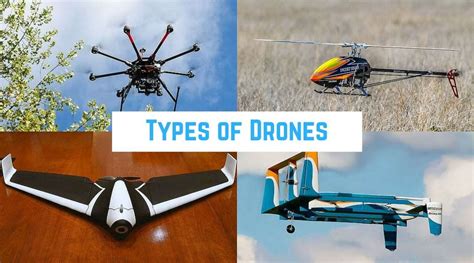 types  drones  todays world atom aviation services