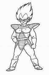 Vegeta Dragon Goku Colorear24 Freezer Comienzo Eso Carismáticos Uno sketch template