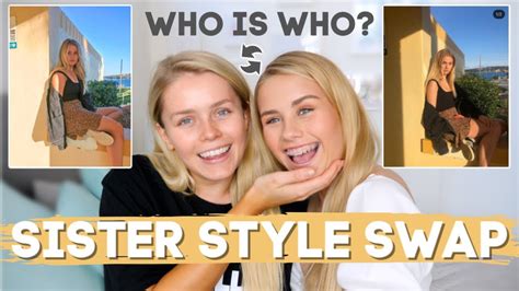 sister style swap who is who youtube