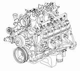 V8 Engine Drawing Service Information Description Engines Getdrawings Gif sketch template