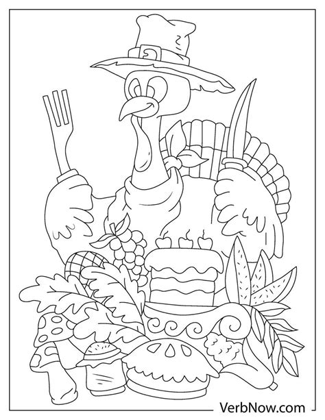 thanksgiving coloring pages book   printable