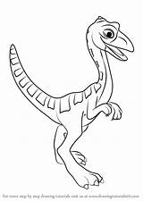 Ornithomimus Drawingtutorials101 sketch template