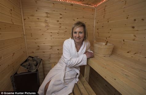 jill foster meets women who wouldn t be without a sauna daily mail online