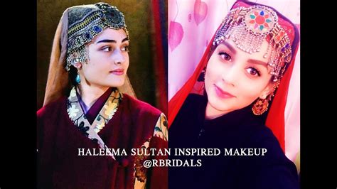 haleema sultan inspriation makeup  ertughul ghazi series  youtube