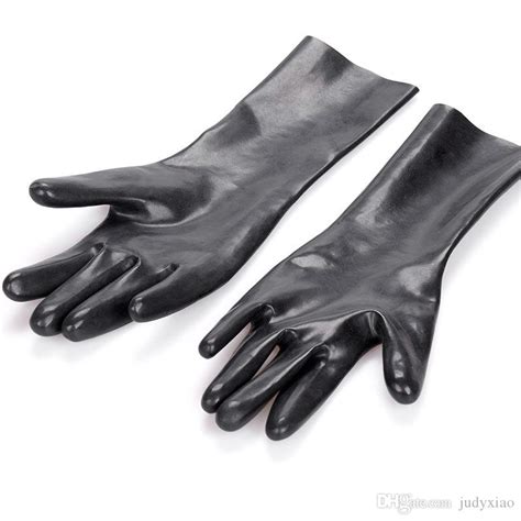 adult games latex gloves sex fetish slim finger style
