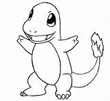 Charmander sketch template