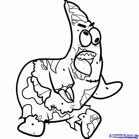 scary zombie coloring pages   scary zombie coloring