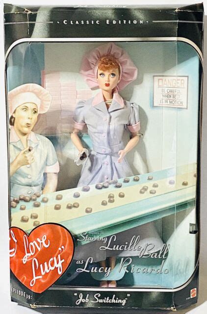 barbie i love lucy job switching ethel and lucy episode 39 mattel l9585