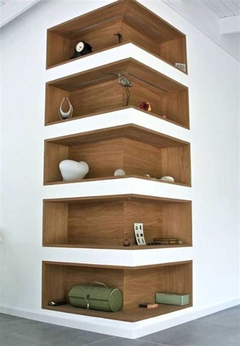smart  functional corner shelves   home