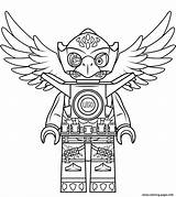 Chima Lego Coloring Eagle Eris Pages Color Printable Legends Clipart Drawing Characters Prints Book Choose Board sketch template