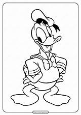 Donald sketch template