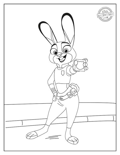 printable zootopia coloring pages kids activities blog