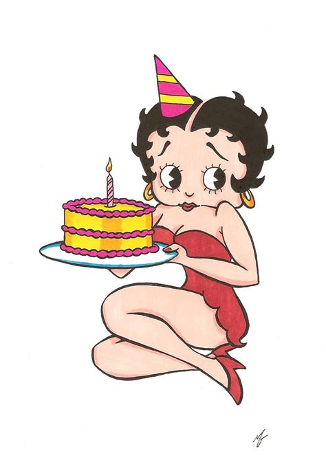 Betty Boop Clip Art Birthday 20 Free Cliparts Download