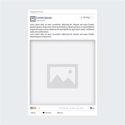 premium vector facebook post template