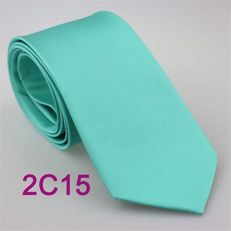 yibei coachella tie turquoise necktie solid color neck tie formal ties