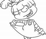 Rugrats Pages Coloring Angelica Getcolorings sketch template