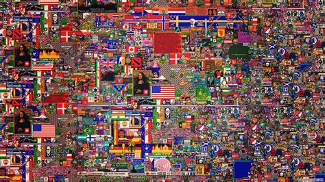Pixel Art Abstract Logo Reddit Flag Wallpapers Hd