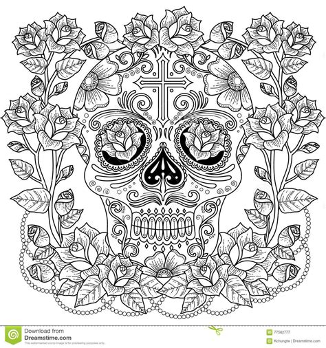 skull coloring pages abstract coloring pages pattern coloring pages