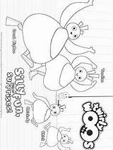 Twirlywoos Pages Coloring Kids sketch template