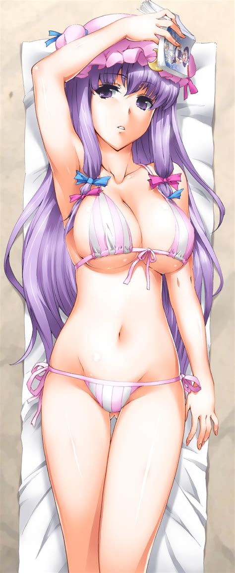 byeontae jagga touhou patchouli knowledge bikini swimsuits 250811