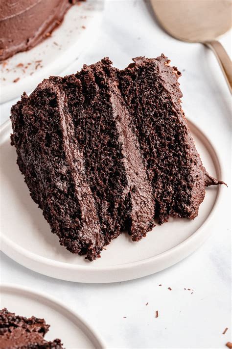 vegan chocolate cake recipe jessica   kitchen