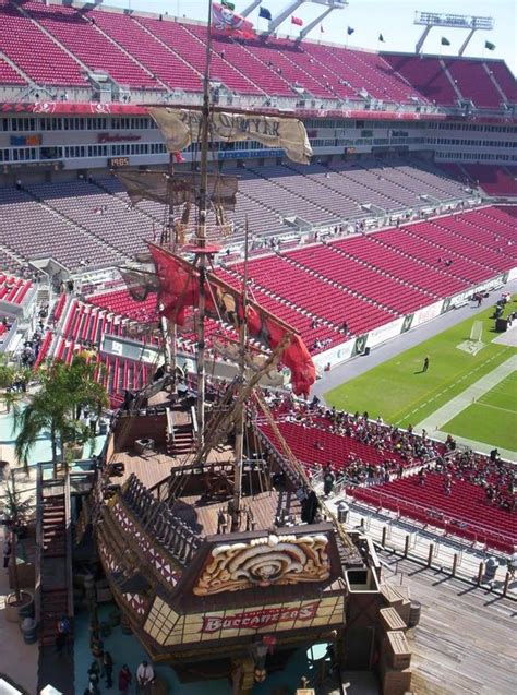 tampa bay buccaneers stadium pirate ship google search bucaneers