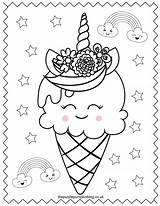 Unicorn Colouring Eis Colorear Helados Cupcake Thepurplepumpkinblog Donuts Einhorn Sheet Malbuch Ausmalen Shopkins Bedruckbares Lustige sketch template