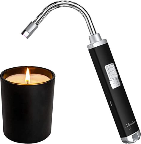 amazoncom megainvo electric candle lighter rechargeable electronic lighter usb lighter long