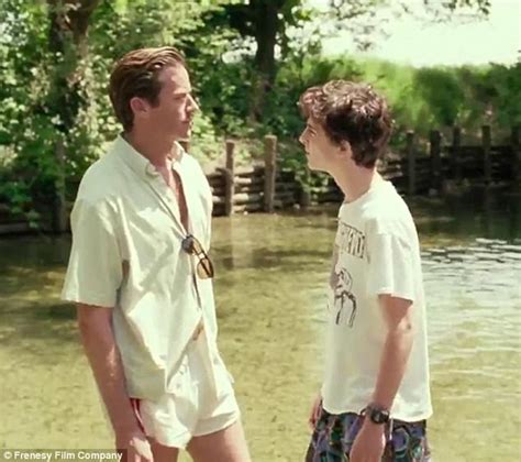 Armie Hammer Defends Relationship In Call Me By Your Name Daily Mail