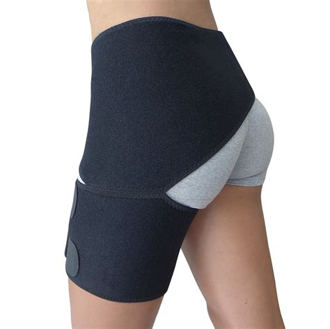 hip brace thigh hamstring sciatica pain relief brace compression