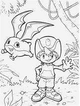Coloring Pages Digimon Cartoons Print Easily Opslagstavle Vælg Book sketch template