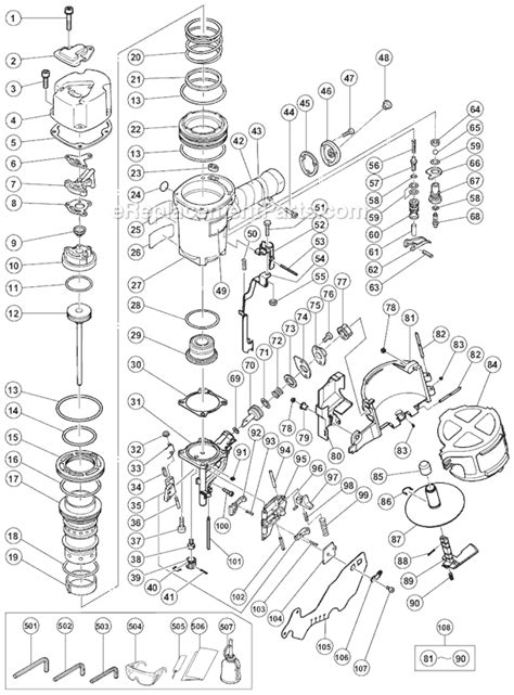hitachi nva parts list  diagram ereplacementpartscom