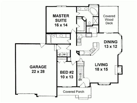 story  bedroom house plans  home plans design
