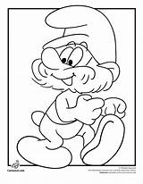 Coloring Pages Smurf Papa Smurfs Smurfette Print Sheets Kids Colouring Cartoon Printable Jr Tattoo Judge God Only Disney Online Book sketch template