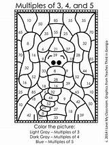 Multiples Color Number Math Worksheet Freebie Multiplication Coloring Worksheets Grade Activities Teaching Classroom Wednesday Reviewing Numbers Teacherspayteachers 4th Facts Sheets sketch template