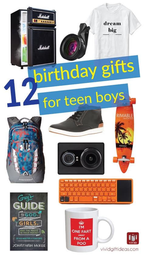 list   coolest birthday gifts  teen guys vivids